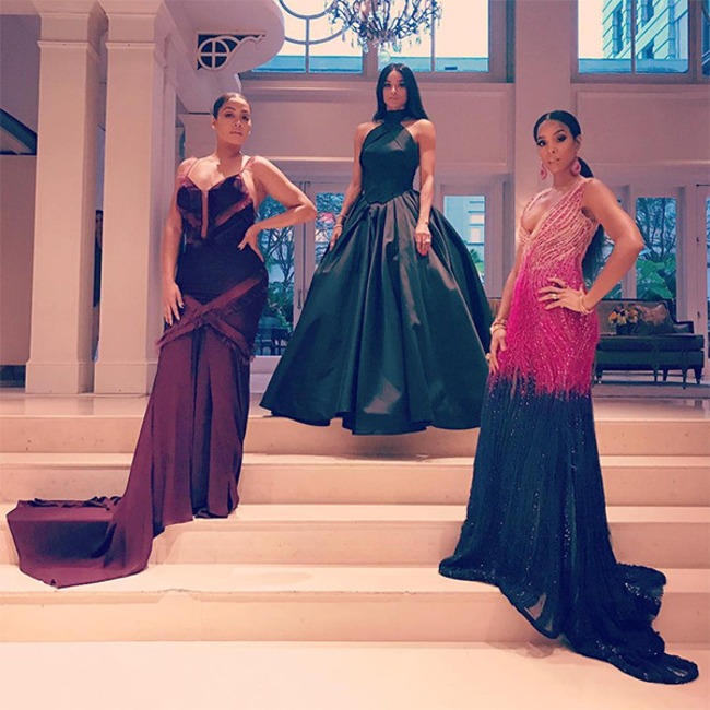 LaLa Anthony, Ciara, Kelly Rowland, Serena Williams Wedding